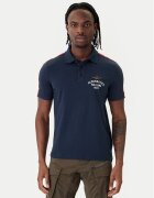 Aeronautica Militare Тениска с яка и копчета 261PO1926UJ00723 Regular Fit