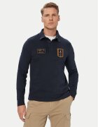 Aeronautica Militare Тениска с яка и копчета 262PO1941UJ00703 Regular Fit