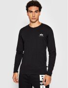 Alpha Industries Тениска с дълъг ръкав Basic Small Logo 198517 Regular Fit