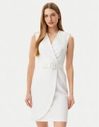 Artigli Коктейлна рокля ACAB000846 Екрю Slim Fit