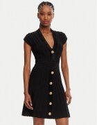 Balmain Плетена рокля DF0R7086KH64 Regular Fit