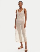 Banana Moon Плажна рокля Tupai Hayato MFU11 Екрю Regular Fit
