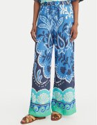 Banana Moon Текстилни панталони Alcaniz Cleariv MYY56 Светлосиньо Regular Fit