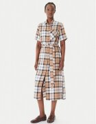 Barbour Рокля тип риза Fern LDR0988BR37 Slim Fit