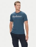 Barbour Тишърт Devon MTS1391WH11 Regular Fit