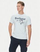 Barbour Тишърт Lydd MTS1396WH11 Tailored Fit