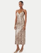 Bardot Рокля от имитация на кожа Estine 60086DB1 Slim Fit
