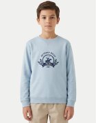 Beverly Hills Polo Club Суитшърт W126-BHBSS-1043-23X Светлосиньо Regular Fit
