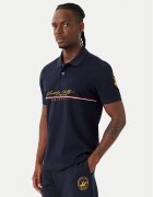 Beverly Hills Polo Club Тениска с яка и копчета P-SS26M-P2528 Regular Fit