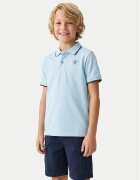 Beverly Hills Polo Club Тениска с яка и копчета W126-BHBPO-1053-23X Regular Fit