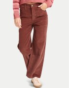 Billabong Текстилни панталони Be Free Cord EBJDP03002 Wide Leg