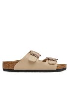 Birkenstock Чехли Arizona Flower Buckle Kids 1030419 S Бежов