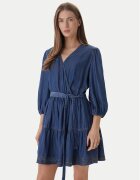 BOSS Дънкова рокля C_Dardy 50559071 Relaxed Fit