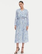 BOSS Ежедневна рокля 50530539 Светлосиньо Regular Fit