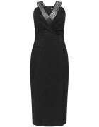 BOSS Коктейлна рокля Daliyah 50548103 Slim Fit