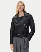BOSS Кожено яке C_Sameli 50510964 Regular Fit
