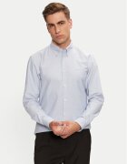 BOSS Риза H-Roan 50520265 Светлосиньо Slim Fit