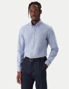 BOSS Риза H-Roan 50555920 Светлосиньо Slim Fit