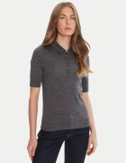 BOSS Тениска с яка и копчета Fidenka 50545015 Regular Fit