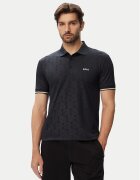 BOSS Тениска с яка и копчета Game 1 50564785 Slim Fit