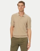 BOSS Тениска с яка и копчета H-Natalo 50561613 Regular Fit