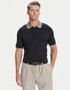 BOSS Тениска с яка и копчета H-Parlay 302 50545487 Regular Fit
