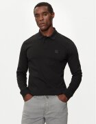 BOSS Тениска с яка и копчета Passerby 50507704 Slim Fit