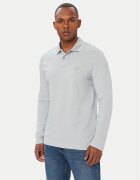 BOSS Тениска с яка и копчета PasserfordLong 50566186 Regular Fit