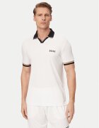 BOSS Тениска с яка и копчета Serve 50559200 Regular Fit