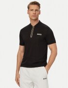 BOSS Тениска с яка и копчета Serve 3 50559206 Slim Fit