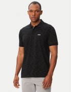 BOSS Тениска с яка и копчета Swing 50564801 Regular Fit