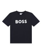 BOSS Тишърт J25P24 S Тъмносин Regular Fit