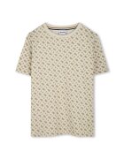 BOSS Тишърт J52047 D Бежов Slim Fit