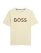 BOSS Тишърт J52711 D Бежов Regular Fit