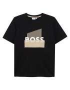 BOSS Тишърт J52978 D Черен Regular Fit
