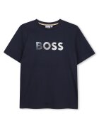 BOSS Тишърт J52983 S Тъмносин Regular Fit