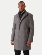 Bugatti Преходно палто 821429-84204 M Сив Regular Fit