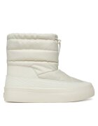 CALVIN KLEIN Апрески Vulc Flatf Snowboot Nylon Mix Mg YW0YW01977 Бял
