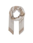 CALVIN KLEIN Бандана Calvin Chambray Square Scarf LV04F8085G Бежов