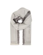 CALVIN KLEIN Бандана Emblem Graphic Lw Square Scarf LV04F8073G Сив