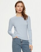 CALVIN KLEIN Блуза K20K208031 Светлосиньо Slim Fit