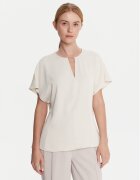 CALVIN KLEIN Блуза LV044C196G Екрю Regular Fit