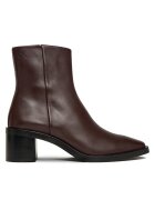 CALVIN KLEIN Боти Block Heel Zip Boot Lth HW0HW02593 Бордо