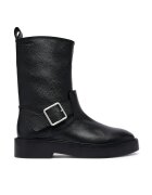 CALVIN KLEIN Боти Conc Welt Mid Biker Boot Lth HW0HW03212