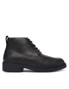 CALVIN KLEIN Боти Dress Lug Desert Boot Lth YM0YM01427 Черен