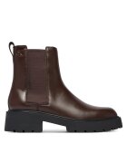 CALVIN KLEIN Боти тип челси Chunky Chelsea Boot Pol Lth HW0HW03267