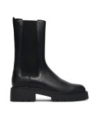 CALVIN KLEIN Боти тип челси Chunky High Chelsea YW0YW01909 Черен