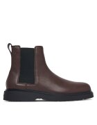 CALVIN KLEIN Боти тип челси Combat Ess Chelsea Boot Lth YM0YM01374 Кафяв