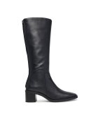 CALVIN KLEIN Ботуши Block Heel High Boot Zip Lth HW0HW03172
