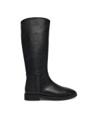 CALVIN KLEIN Ботуши Formal Utk Boot Lth HW0HW02599 Черен